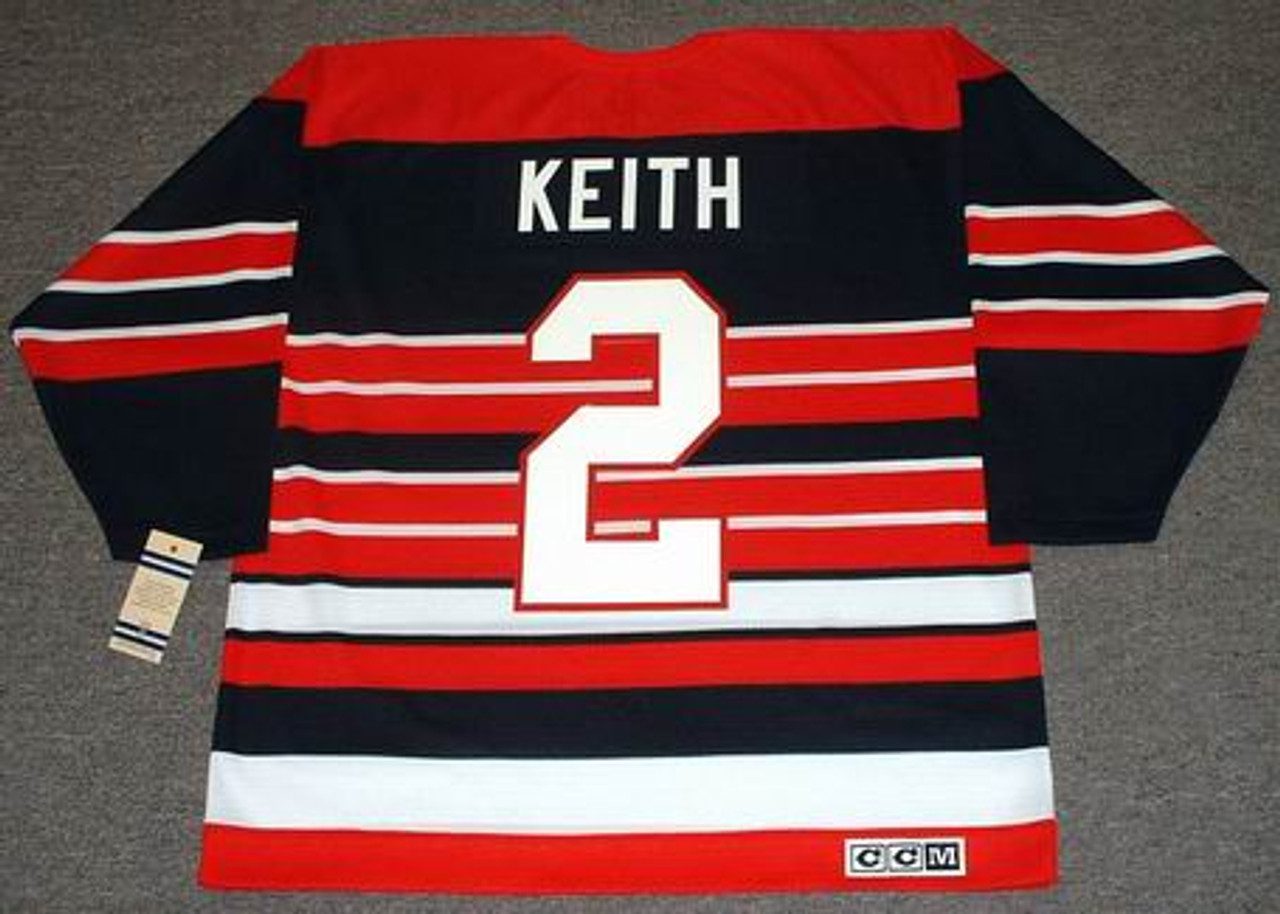 DUNCAN KEITH Chicago Blackhawks 1940's CCM Vintage Throwback NHL Hockey ...