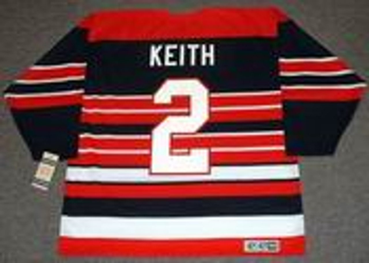 DUNCAN KEITH Chicago Blackhawks 1940's CCM Vintage Throwback NHL Hockey ...