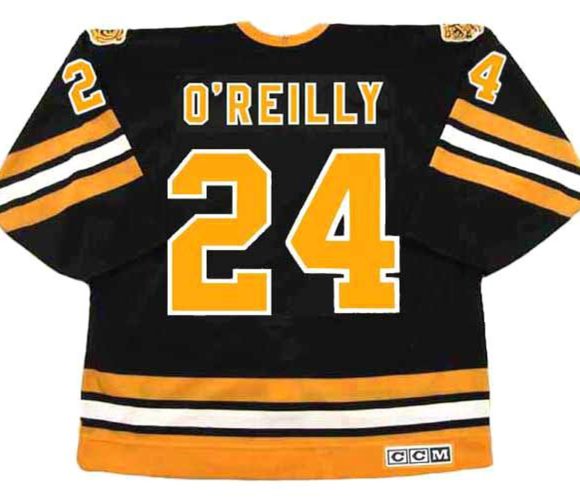 TERRY O'REILLY Boston Bruins 1984 CCM Vintage Throwback Away NHL Hockey ...